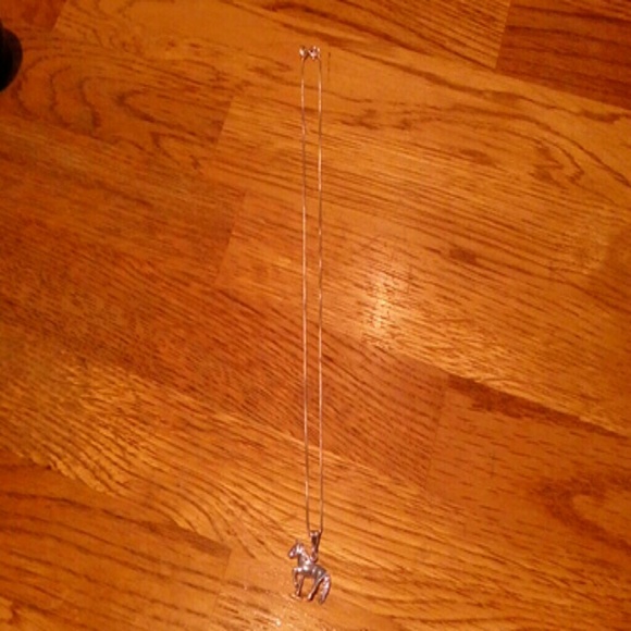 Sterling Horse Necklace - Picture 2 of 6